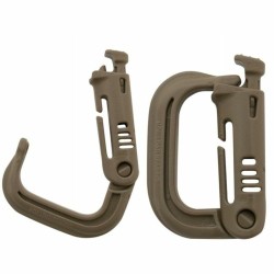 ITW Nexus Plastic Grimloc MOLLE Locking D-Ring - 4 Pack ITW Nexus Plastic Grimloc MOLLE Locking D-Ring - 4 Pack