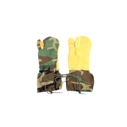 Woodland US Issue Military Trigger Mittens with Liners